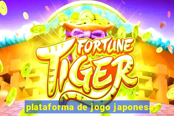 plataforma de jogo japonesa