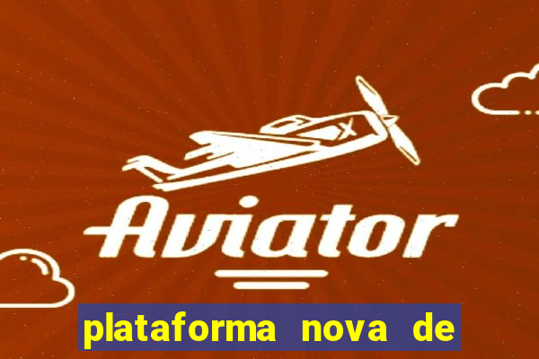 plataforma nova de jogos online