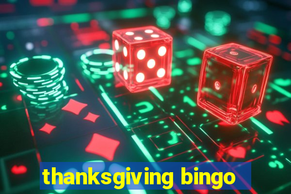 thanksgiving bingo