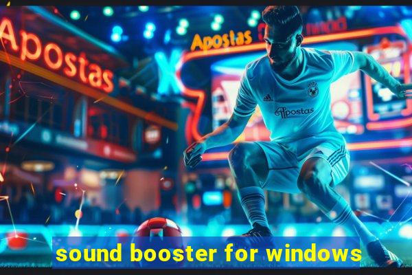 sound booster for windows