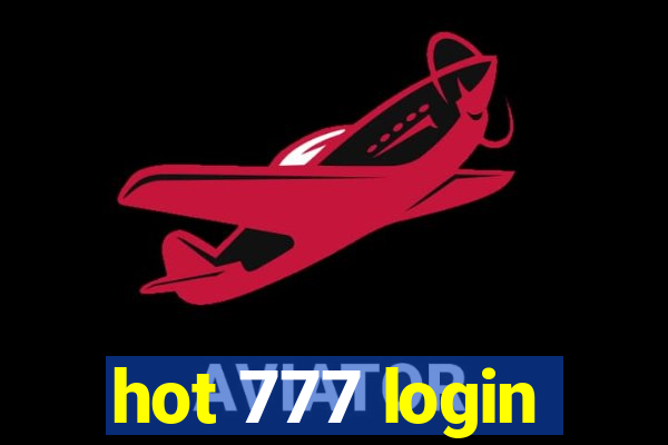 hot 777 login