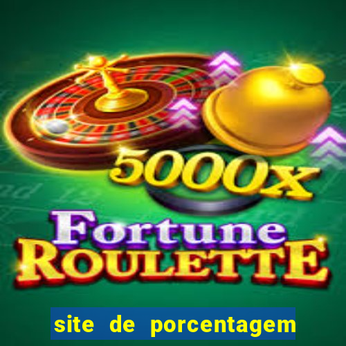 site de porcentagem slots pg