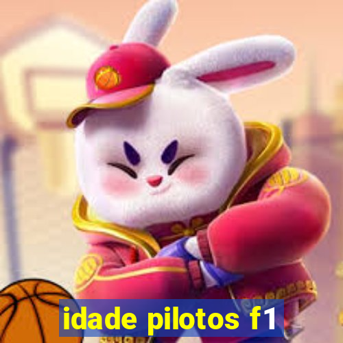 idade pilotos f1