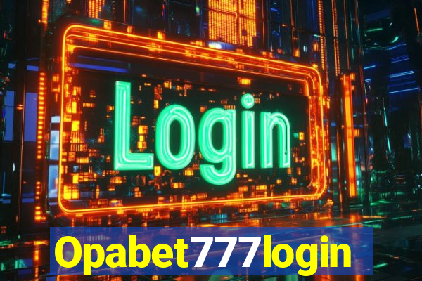 Opabet777login