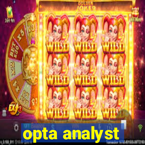 opta analyst