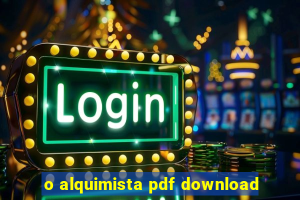 o alquimista pdf download