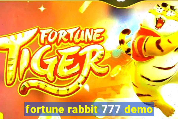 fortune rabbit 777 demo