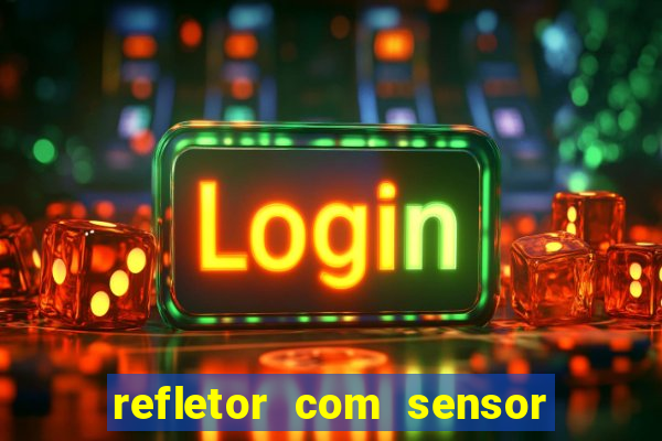 refletor com sensor noturno como instalar