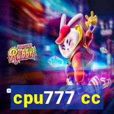 cpu777 cc