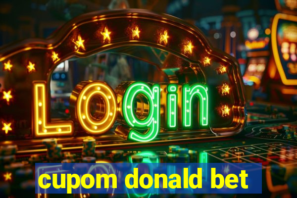 cupom donald bet