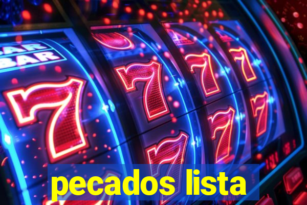 pecados lista