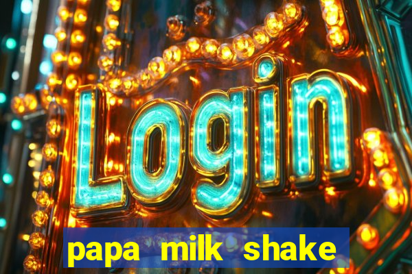 papa milk shake click jogos