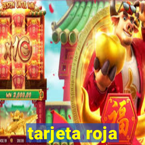 tarjeta roja