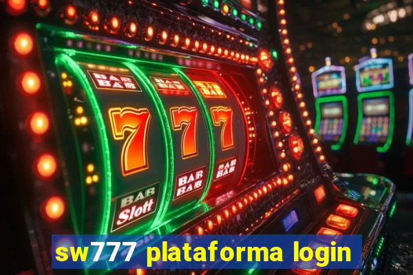 sw777 plataforma login