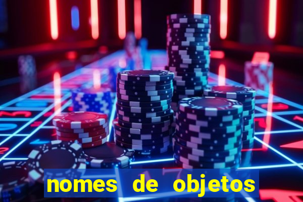 nomes de objetos de origem tupi guarani