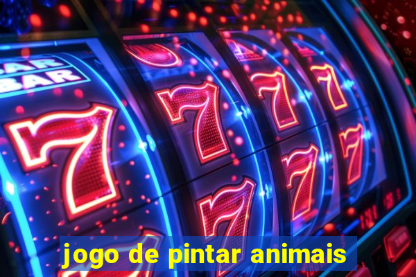 jogo de pintar animais