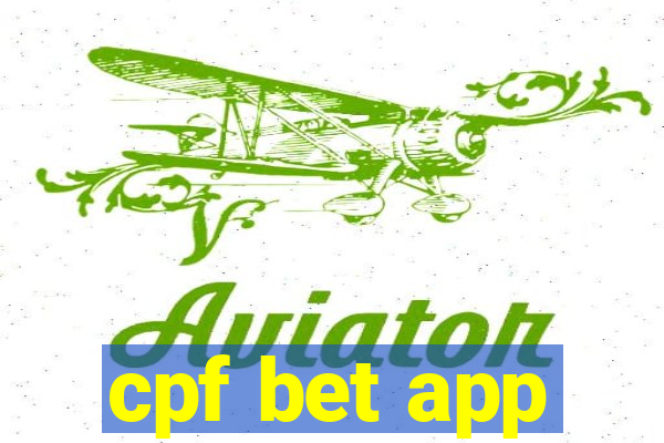 cpf bet app