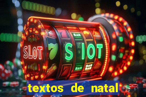 textos de natal para imprimir