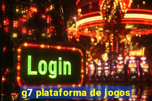 g7 plataforma de jogos