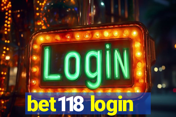 bet118 login