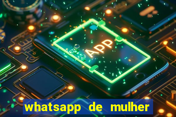 whatsapp de mulher de programa