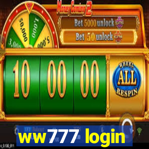 ww777 login