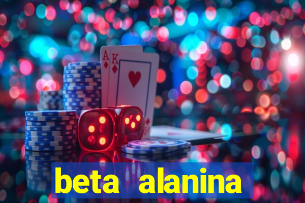 beta alanina aumenta a pressao