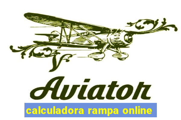 calculadora rampa online