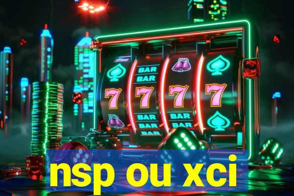 nsp ou xci