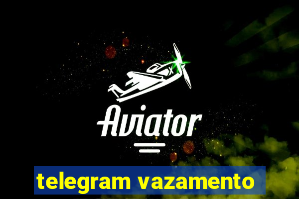 telegram vazamento