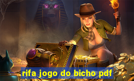 rifa jogo do bicho pdf