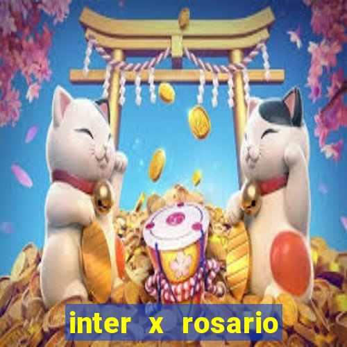 inter x rosario central onde assistir