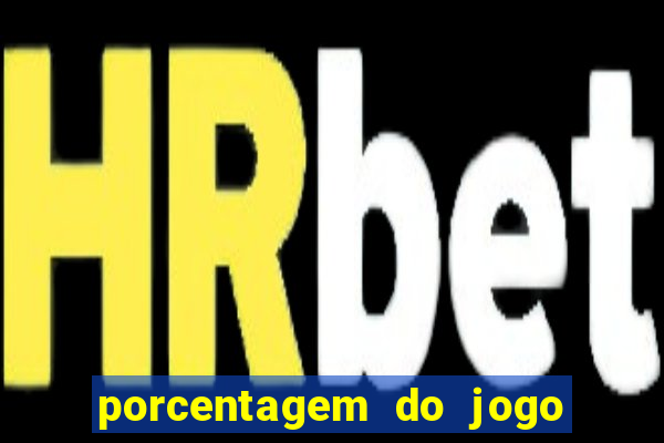 porcentagem do jogo fortune tiger