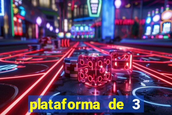 plataforma de 3 reais link