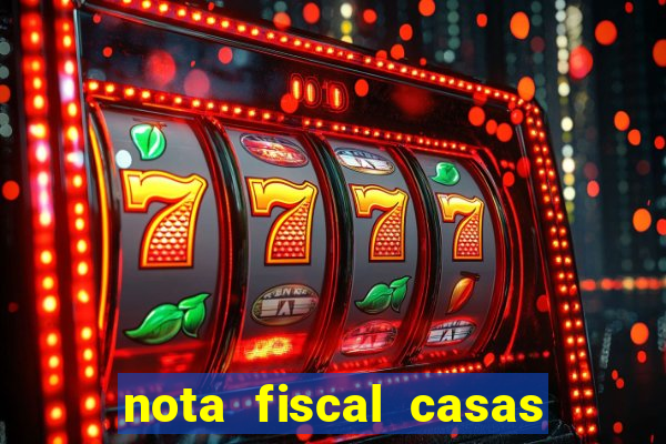 nota fiscal casas bahia 2 via