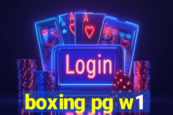 boxing pg w1