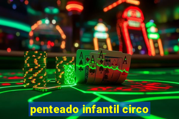 penteado infantil circo