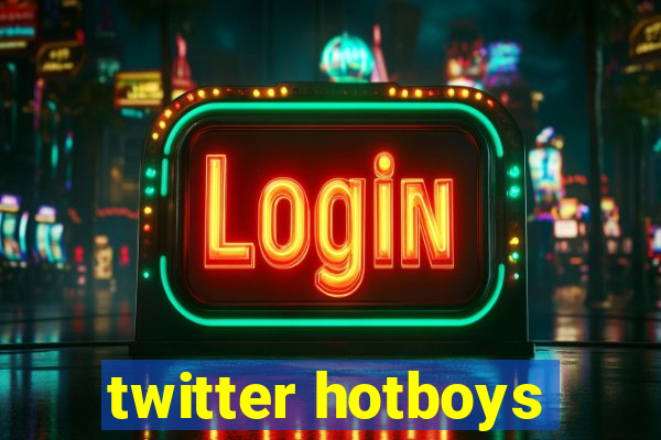 twitter hotboys