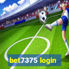 bet7375 login