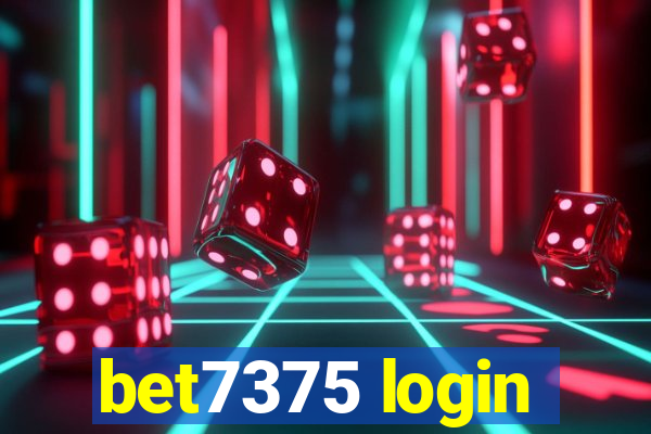 bet7375 login