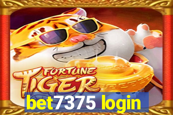 bet7375 login