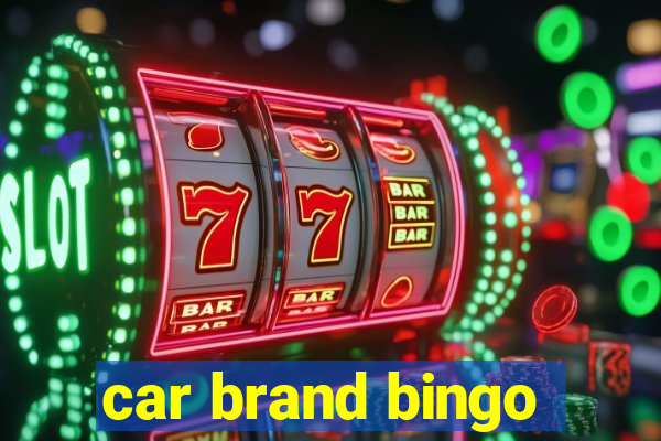 car brand bingo