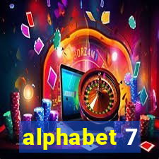 alphabet 7