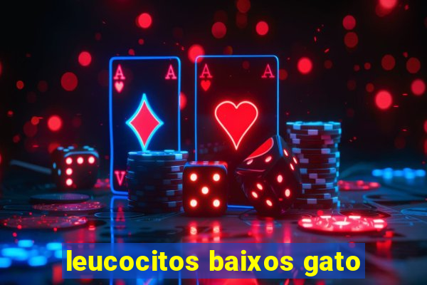 leucocitos baixos gato