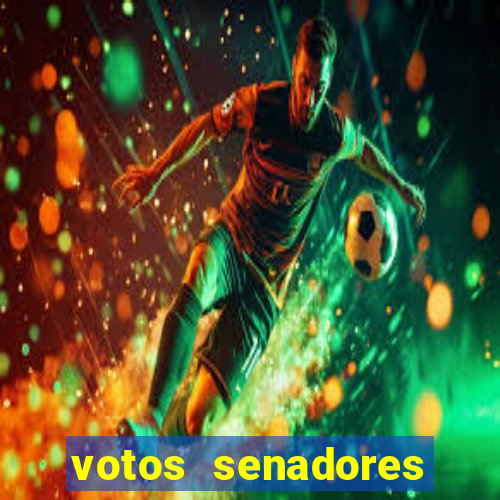 votos senadores impeachment moraes