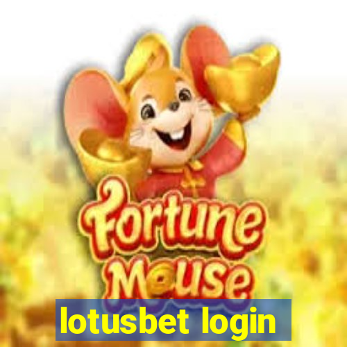 lotusbet login