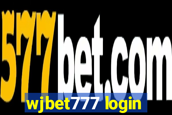 wjbet777 login