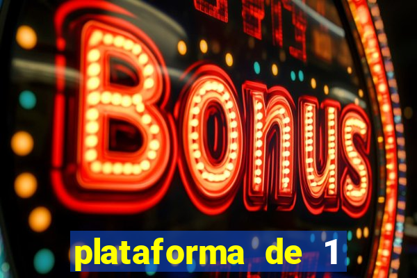 plataforma de 1 real fortune tiger