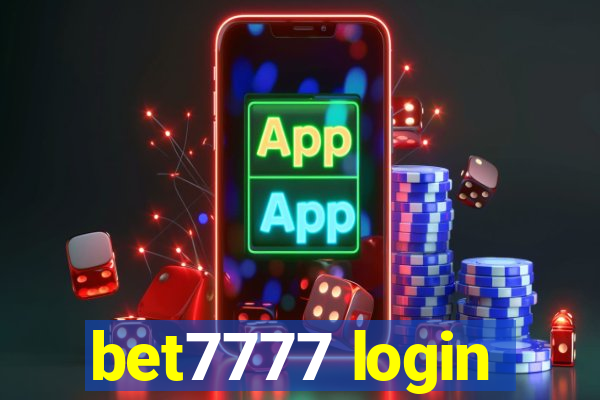 bet7777 login