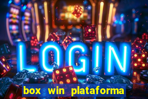 box win plataforma de jogos